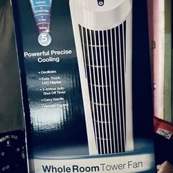 BRAND NEW Honeywell Whole Room Tower Fan. With Remote! Never Used!
