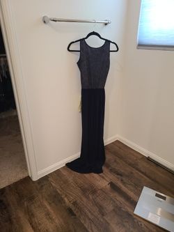Navy Blue Prom Dress