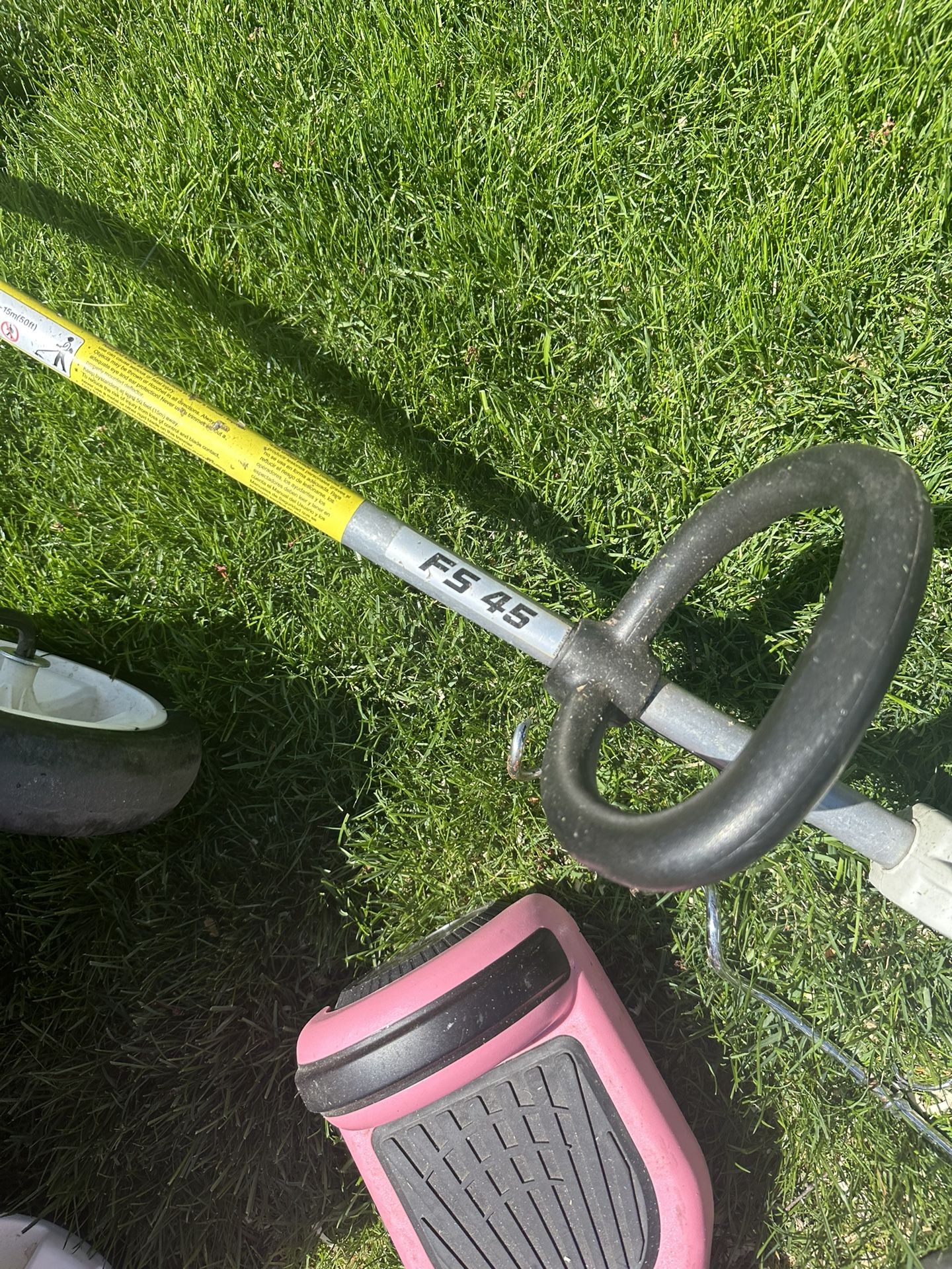 STIHL FS45 Weed Trimmer weed eater gas wacker curved shaft complete