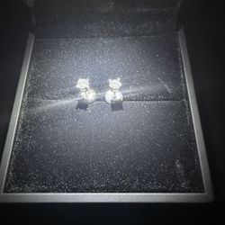 VVS1 Moissanite Stud Earings