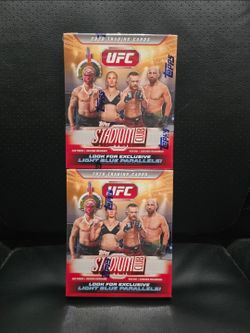 2026 Topps Stadium Club UFC Mega Box! 2 Box Lot! New Sealed! 60 Cards Per Box!