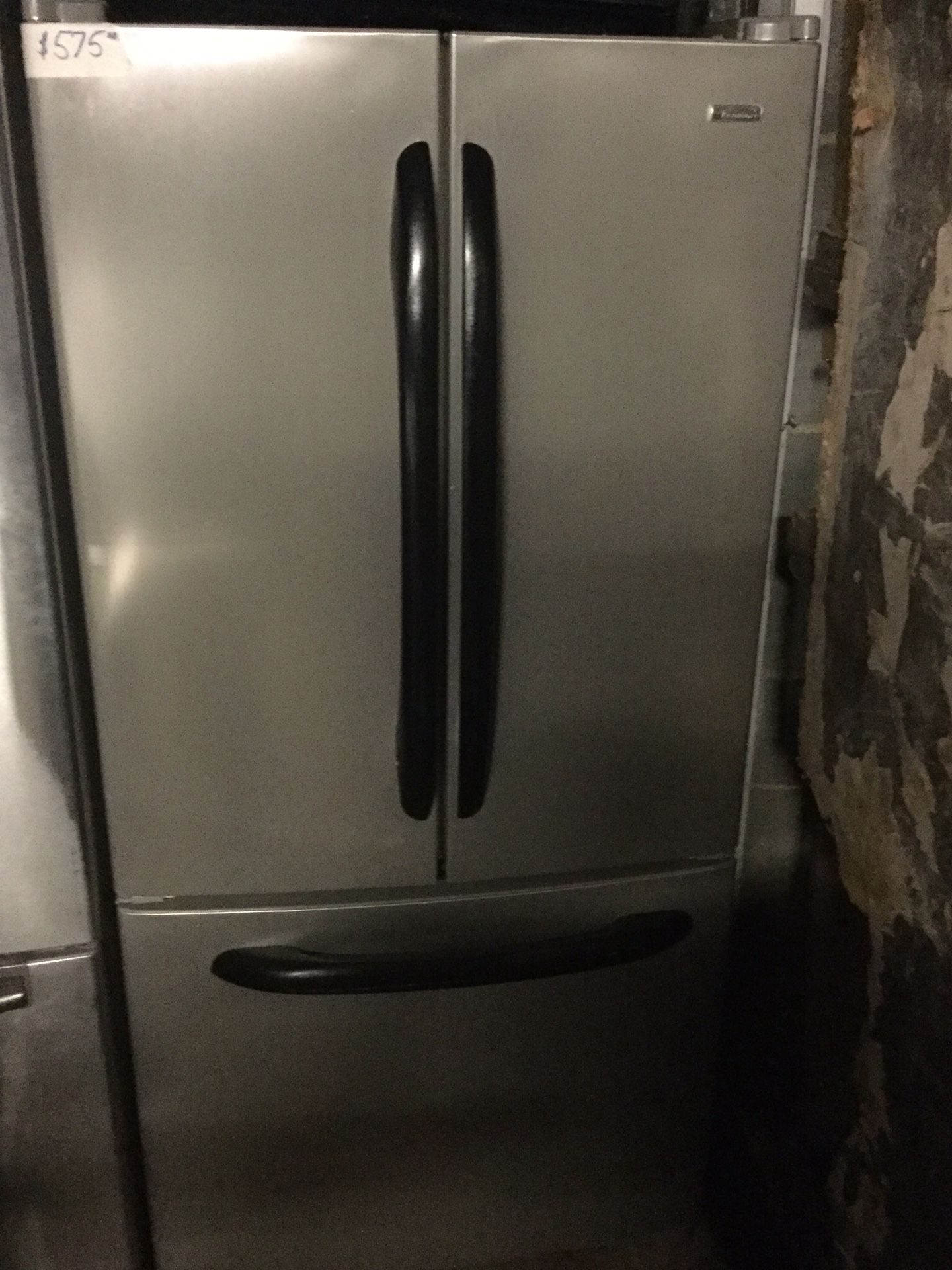 Kenmore three door refrigerator/ one year warranty/ delivery and installation are available