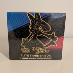 Sealed Crown Zenith Etb