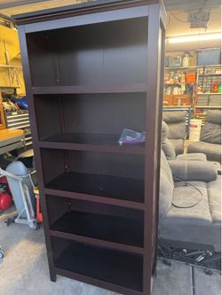 Dark bookshelf $50 Gilbert and Ray rd. Check all pics and offers.