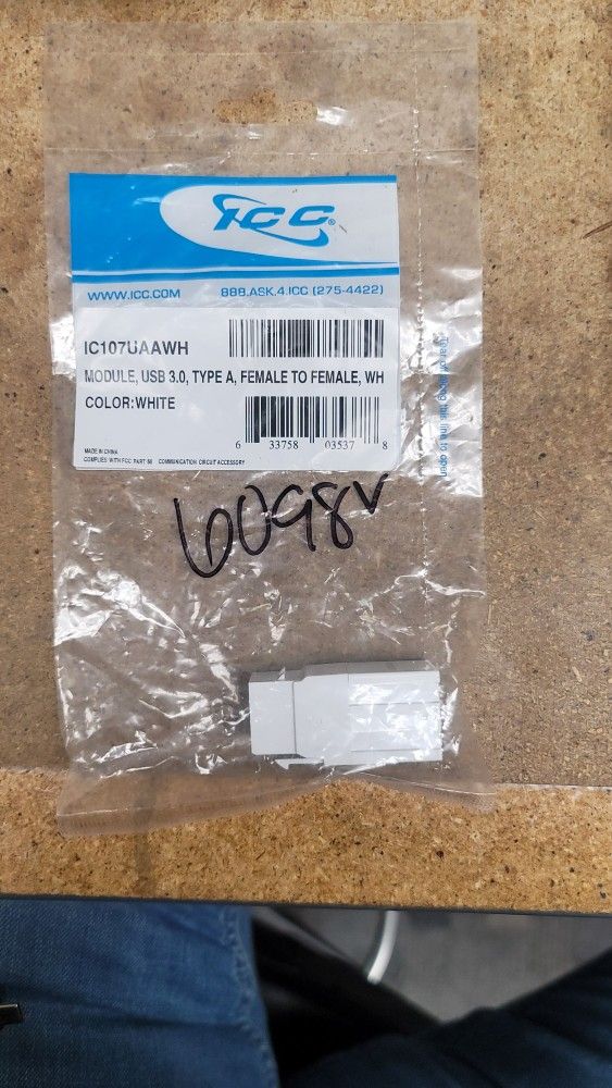 ICC Module USB Female To Female