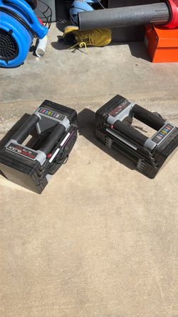 Power Blocks dumbbells