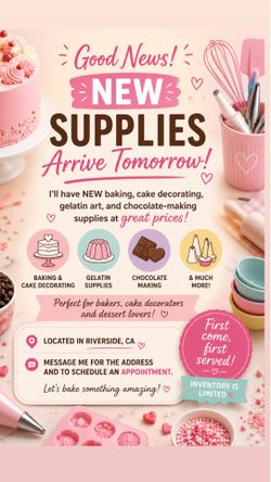 Bakery supplies
