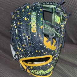 Wilson 11.5” Savannah Bananas 1786SS A2000 Tour Paint Splatter Series Glove