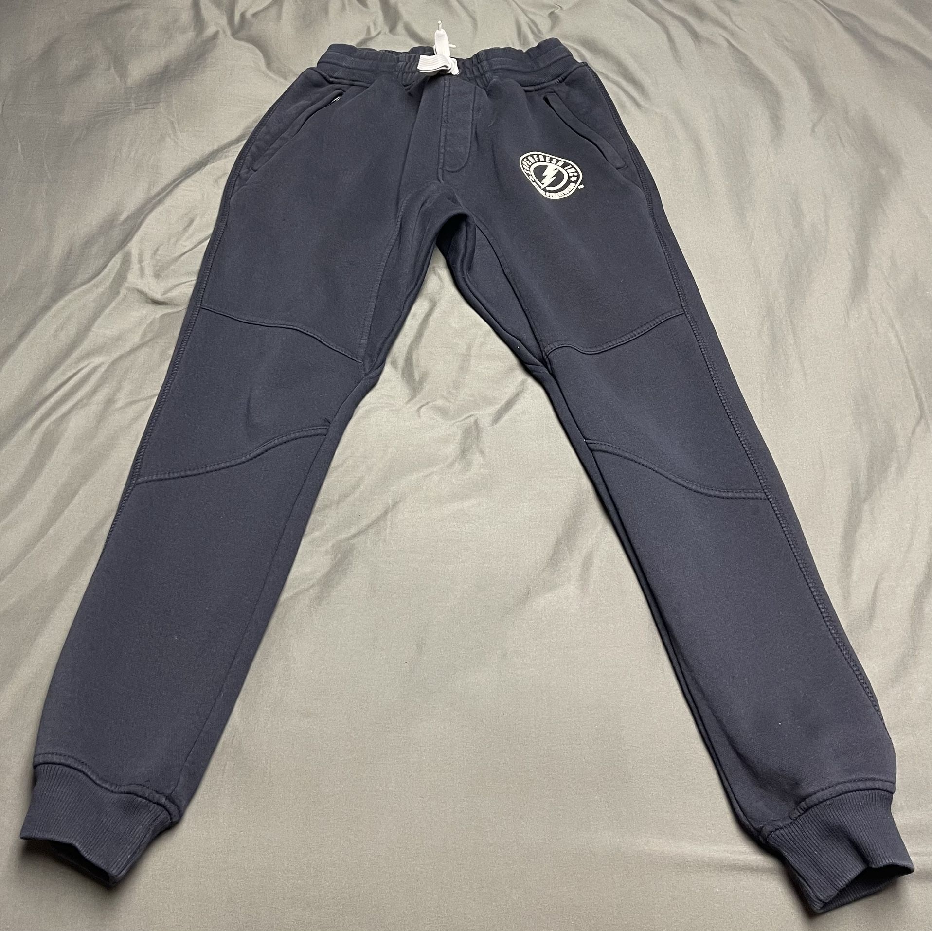Men’s Superfresh Slim Fit Blue Joggers - Size Small