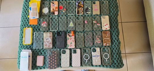 Cases, screen protectors and magnetic wallets for iPhone 13 and 16.