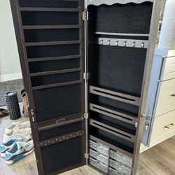 Jewelry Storage Mirror