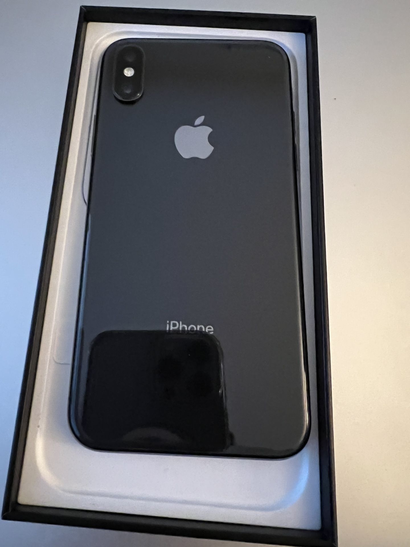 Iphone X 256GB ANY CARRIER JET GREY