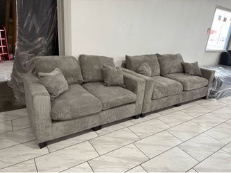 🛋️ New Sofa & Loveseat Set | Only $600 | Delivery Available