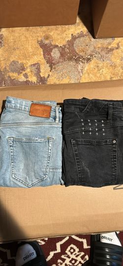 Purple jeans and Ksubi jeans
