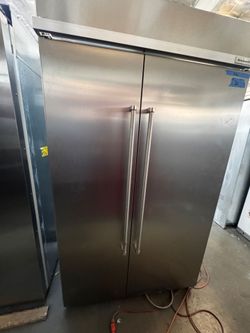 48" KITCHENAID BUILT IN STAINLESS STEEL REFRIGERATOR