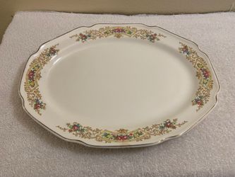 Stetson China Company YORK 15” Oval Platter