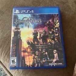 PS4 Disney Kingdom Heart, $35