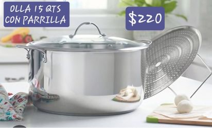 15qt con parilla princess house