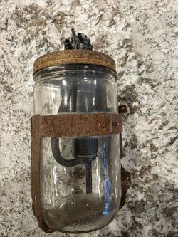 1958 Chevy Impala Belair GM Accessory Electric Wiper Windshield Washer Reservoir