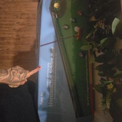 Golf Putting Pool Table – Hammacher Schlemmer (Like New)