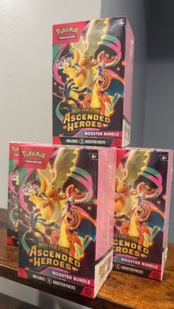 Ascended heroes bundles