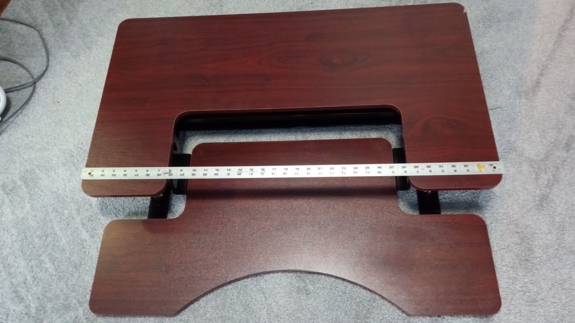 Halter Adjustable Stand Up Desk 36" Wide