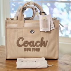 BRAND NEW coach Canvas Tote Bag