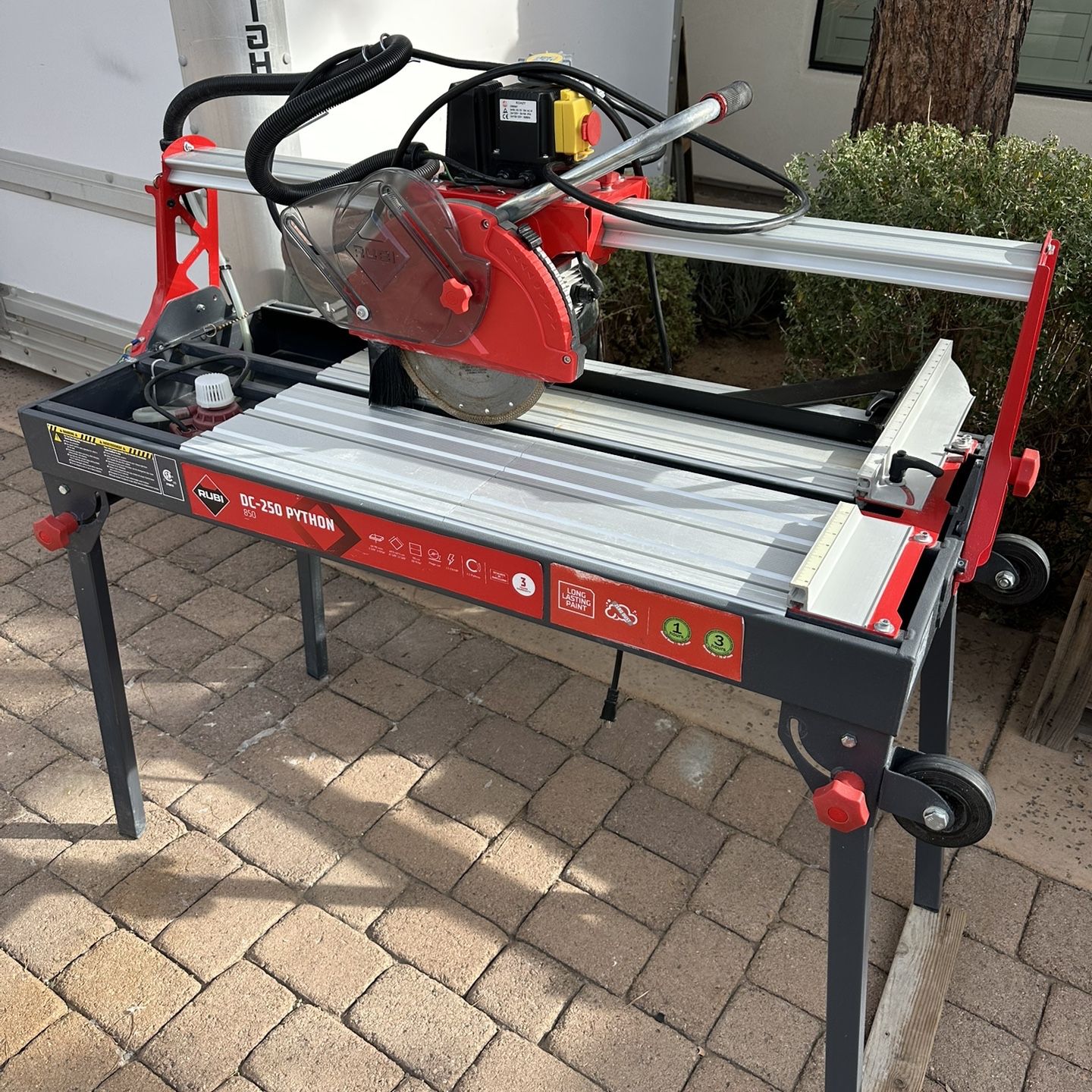 RUBI DC-250 PYTHON Wet Tile Saw for Sale in Scottsdale, AZ - OfferUp