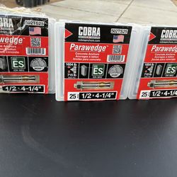 Cobra Concrete Anchors