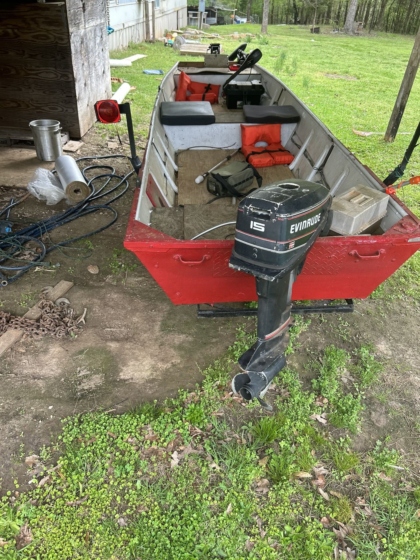 96 Evenrude 15horse