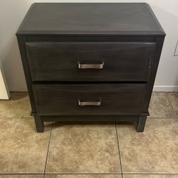 2 Drawer Nightstand