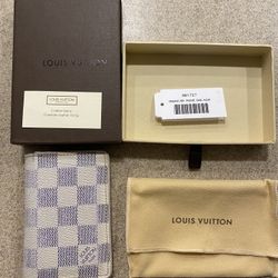 Authentic Louis Vuitton Pocket Organizer Wallet Slim Compact 
