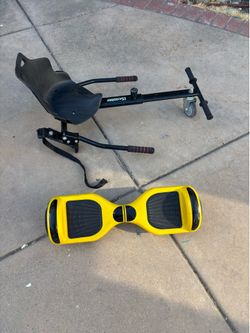 Hoverboard and attachment