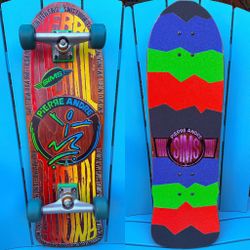 Vintage 1988 Sims Andre Pierre Custom Complete Skateboard - Stage 5 Independents