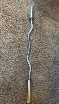 Olympic Weightlifting EZ Curl Bar