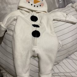 Baby Snowman Costume