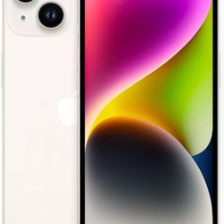Apple iPhone 14 - 256 GB - WHITE (Unlocked)“Ticktock” ACTIVE✅