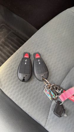 Dodge car keys