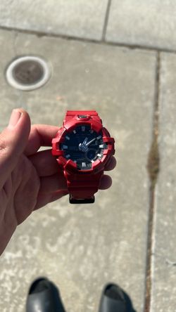 Casio G-Shock Red Ana-Digi Watch