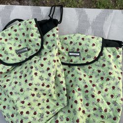 Longaberger ladybug totes (2)