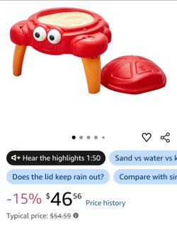 Step2 activity sand-water crab 🦀  $25