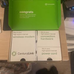 Century Link Wireless Modem 