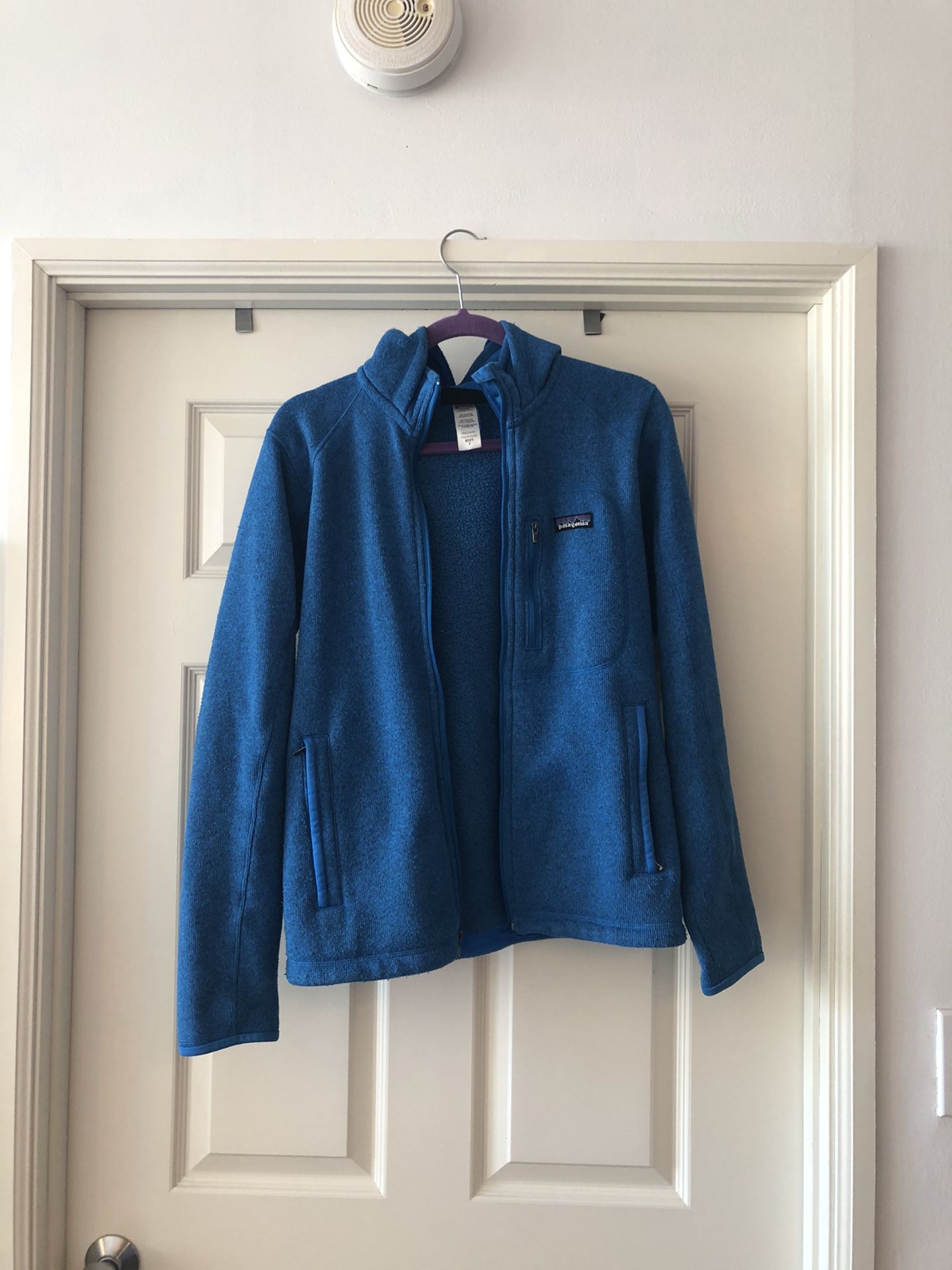 Patagonia Blue Better Sweater Hooded Jacket - Adult Small