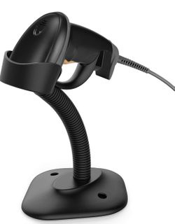 Esup USB Barcode Scanner With Adjustable Stand New Open Box 1D Laser