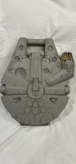 1997 Hasbro Star Wars POTF Millenium Falcon Carry Case w/Wedge Antilles