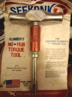 Plumbing tools new in package