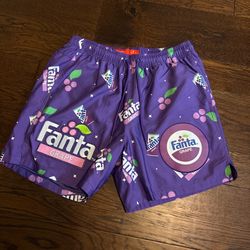 Men’s Fanta Grape purple shorts