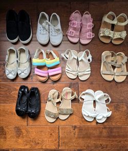 Girls shoe lot- Size 10