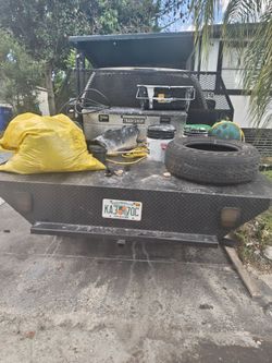 Flat bed steel for a f150