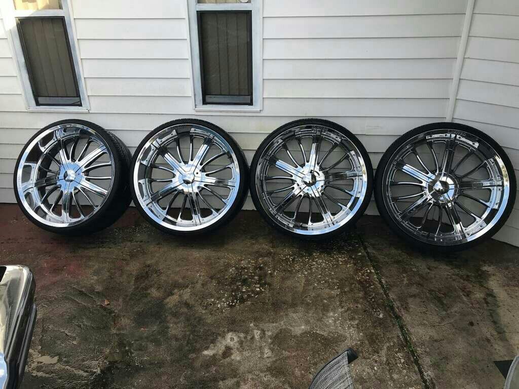26 inch rims and tires 5 lug Universal